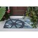 Longshore Tides Bertolt Non-Slip Indoor/Outdoor Doormat in White | 60 H x 30 W x 0.375 D in | Wayfair 664C91760A5E43FE9FF14DDD4C7B4F69