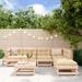 Latitude Run® Copacabana Outdoor Seating Group w/ Cushions Wood in Brown | 24.4 H x 24 W x 24 D in | Wayfair 9D91FAC71AD54FAAADCB520C24049C88