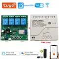 Tuya-Commutateur Wifi sans fil Smart Tech DIY Smart Life Télécommande Smart Home 4 Citations