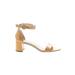 Ann Taylor Heels: Tan Shoes - Women's Size 8 1/2