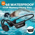 XIAOMI MIJIA Nuoto Auricolari Conduzione Ossea Bluetooth Wireless Hifi Cuffia IPX8 Impermeabile 32GB Lettore MP3 Microfono Auricolare
