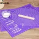 60*45cm Silicone Pad Baking Mat Sheet Kneading Dough Mat For Kitchen Rolling Dough Pizza Large Dough