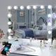Large Bluetooth Vanity Mirror Makeup Mirror with Lights Hollywood Mirror Touchscreen Control