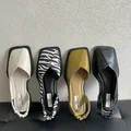 2023 estate eleganti sandali da donna moda donna fascia elastica tacco piatto donna scarpe da festa
