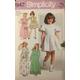 "1977 Simplicity Simple To Sew Child's Dress in Two Lengths Sewing Pattern no.7947 - Size 6 | Chest 64cm-25\""