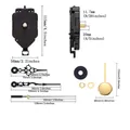 Quartz Pendulum Trigger Clock Movement Chime Pendulum Clock Motor Hanger and Hammer with Classic