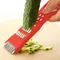 Doppel Kopf Cutter Gurke Karotte Kartoffel Messer Küche Home Gadgets Multifunktions Gemüse Obst Schäler Reibe Hand Slicer