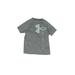 Under Armour Active T-Shirt: Gray Sporting & Activewear - Kids Boy's Size Small