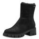 Tamaris Damen Klassische Stiefeletten, Frauen Stiefeletten,DUOtex,TOUCHit-Fußbett,wasserabweisend,warm gefüttert,bootee,booties,BLACK,37 EU