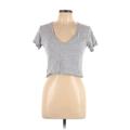 Brandy Melville Short Sleeve T-Shirt: Gray Tops - Women's Size 10