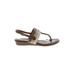 Aldo Sandals: Slip-on Wedge Casual Brown Shoes - Women's Size 8 1/2 - Open Toe
