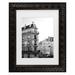 Trademark Canvas Art Parisian Stroll I Framed On Canvas by Sharon Chandler Painting Canvas in Gray | 19.5 H x 23.5 W x 0.625 D in | Wayfair