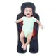 Coussin chauffant universel pour poussette de bébé coussin de siège de sécurité métropolitain USB