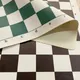 Échiquier en cuir enroulable tapis d'échecs tournoi léger pour débutants