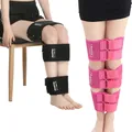 Ceinture de lissage efficace pour les jambes et les genoux bande de posture type X jambe courbée