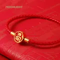 MOONLIGHT-Bracelets à breloques en forme de dragon porte-bonheur bracelet en cuir tressé de haute
