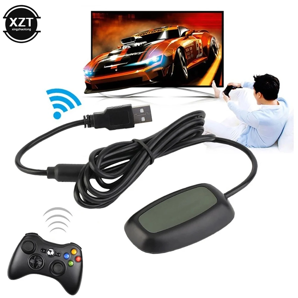 Adaptateur PC sans fil pour contrôleur de jeu Xbox 360, récepteur USB pour Win7/8/10 Microsoft pour accessoires de Console Xbox360