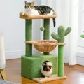 Arbre à Chat avec Hamac Tour à Gratter Accessoire pour Appartement Jouet pour Animaux de