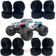 MJX-Télécommande Hyper Go RC pour voiture pièces de pneus d'origine caoutchouc pneus tout-terrain