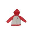 OshKosh B'gosh Track Jacket: Red Marled Jackets & Outerwear - Size 24 Month