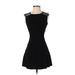 Zara Casual Dress - Mini: Black Dresses - Women's Size Small