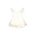 Easter Unlimited Special Occasion Dress: Ivory Solid Skirts & Dresses - Kids Girl's Size 8