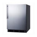 Accucold FF6BKBISSHVADA Undercounter Medical Refrigerator - ADA Compliant, 115v, Black w/ Stainless Door