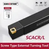 SCACR0808 SCACR1010 SCACR1212 SCACR1616 SCACR2020 utensile per tornitura esterna SCACR SCACL barra