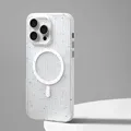 Custodia rigida per PC ondulata opaca con verniciatura a spruzzo artistica per iPhone 16 15 Plus 14 13 12 Pro Max Magsafe Cover magnetica senza fili