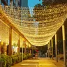 Thrisdar 50M 100M 200M 300M 500M natale LED String Fairy Light Outdoor Wedding Holiday Party Fairy