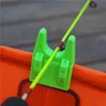 2Pcs attrezzatura da pesca Eva Raft Fishing Iso Rod Holder Eva Bait Bucket Bucket Clip supporto in