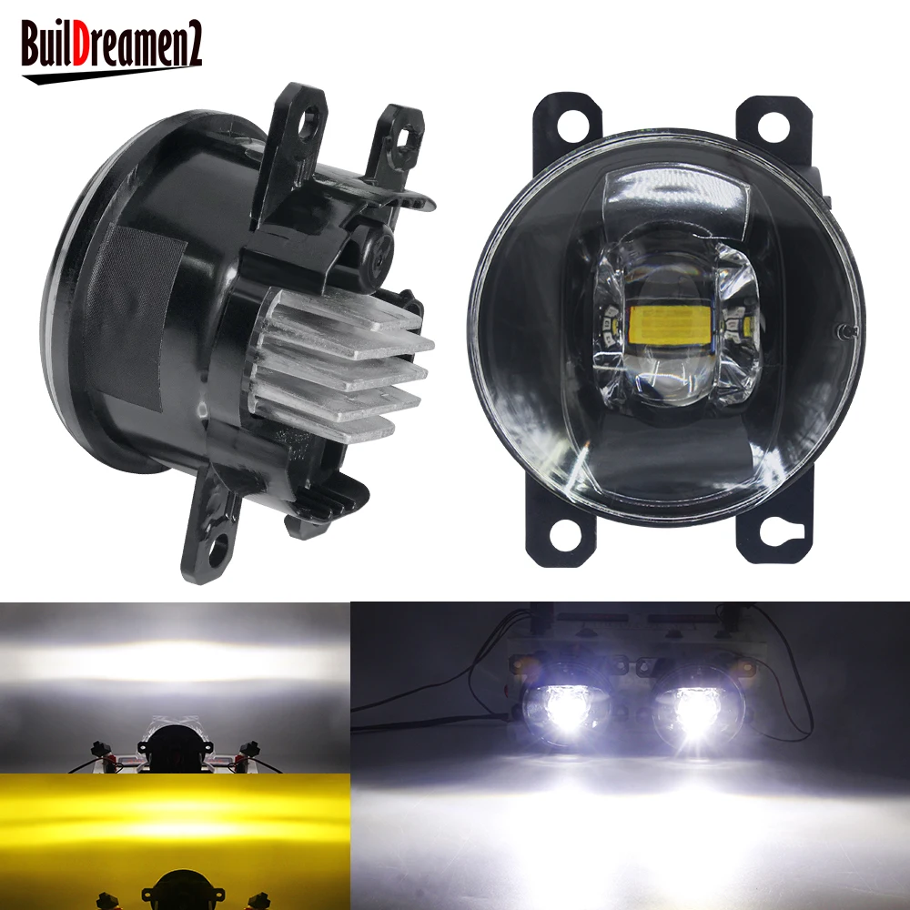 2 X LED Fendinebbia 30W 8000LM Auto Paraurti Anteriore Lampada Della Nebbia Per Subaru Outback Forester WRX STI Impreza Legacy BRZ XV Justy Levorg
