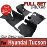 Tappetini per auto per Hyundai Tucson NX4 2022 2023 tappeti tappetini in pelle di lusso tappetini