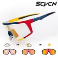 Occhiali fotocromatici rossi occhiali blu da bicicletta occhiali da sole sportivi da uomo occhiali