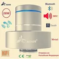 Adin 26w vicini rilevamento delle vibrazioni altoparlante grande Bluetooth musica basso subwoofer wireless altoparlanti portatili in metallo colonna scatola