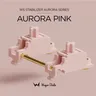 WuqueStudio WS Stabs Aurora Series Pink PCB Mount vite negli stabilizzatori della tastiera