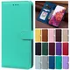 Redmi Nota 9 10 11 Pro Custodia in pelle tinta unita per Xiaomi Redmi Note 11 11S 11T 10S 9S 8T 8 9 10 Pro Custodie Cover