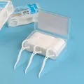 50/100 Stück Zahnseide Familien packung ultra feine Zahnstocher Einweg flache Zahnseide tragbare