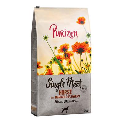 Purizon Single Meat Adult cheval, patate douce, fleurs de souci - sans céréales pour chien - 12 kg