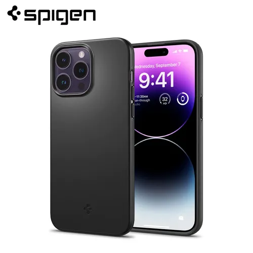Spigen Thin Fit Hard Back Cover Hülle für iPhone 15 Pro Max / 15 Pro / 15 Plus ()