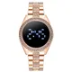 LED Digital Watches for Women Luxury Rose Gold Stainless Steel Diamond-set Dial Magnet Dress LED