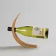 Wooden Balance Red Wine Rack Bamboo Wine Decoration Village Club Display Stand Decoration Creative