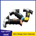 Mini claw hammer 0.35kg small hammer short hammer multifunctional installation nail car.