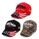 Donald Trump Hat 2024 Cap Keep America Great USA Embroidery Camo Hat Adjustable Baseball Hat