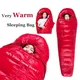 95% White Goose Down Sleeping Bag Camping Sleeping Bag Goose Down Filled Adult Mummy Sleeping Bag