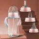 Infant Anti-drop Breast Milk Feeling High capacity Baby Bottle Water Bottle Wide Mouth Feeding