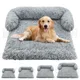 S-XXL Pet Dog Bed Sofa For Dog Pet Calming Bed Warm Nest Washable Soft Furniture Protector Mat Cat