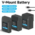 V Mount V-Lock BP-222 BP-185 BP-95 Battery BP Battery With PD20W Cable for Sony Camcorder Broadcast