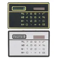 Solar 8 Digit Calculator Slim Solar Calculator with Touch Screen Credit Card Design Mini Size