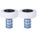 2 Pc Solar Powered Pool Ionizer Disinfection Applicator Swimming Water Purifier Plastic